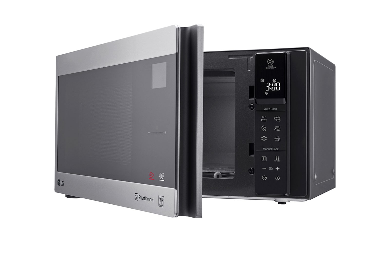42 Litre Microwave without Grill Silver MS4295CIS LG EG