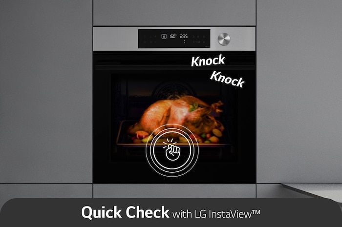 LG InstaView Oven 76 Liters A+ Air Fry, WSED7613S