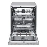 LG 14 Persons, LG Dishwasher QuadWash™ Steam, Noble Steel, DFB325HS