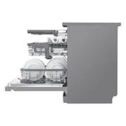 LG 14 Persons, LG Dishwasher QuadWash™ Steam, Noble Steel, DFB325HS