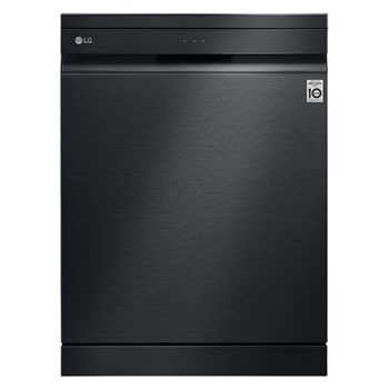 Front Image|14 Persons, LG Dishwasher QuadWash™ Steam, Black|DFC335HM