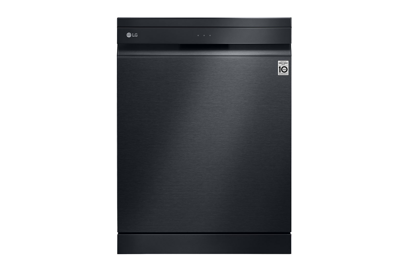 Front Image|14 Persons, LG Dishwasher QuadWash™ Steam, Black|DFC335HM