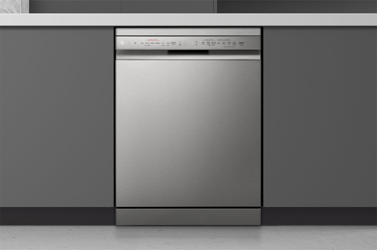 QuadWash™ Dishwasher 14 persons Silver DFC532FPE LG Egypt LG EG