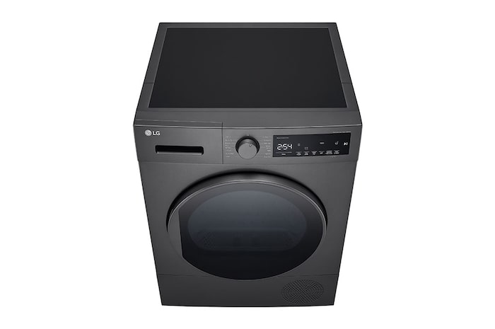 LG Heat Pump Dryer, 8kg Capacity, A++, Dark Silver color, RH80T2SP7RM