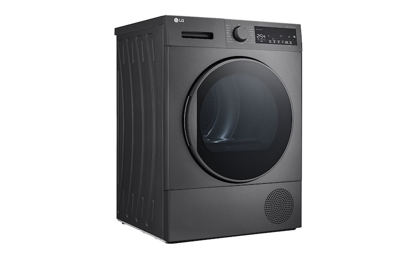 LG Heat Pump Dryer, 8kg Capacity, A++, Dark Silver color, RH80T2SP7RM