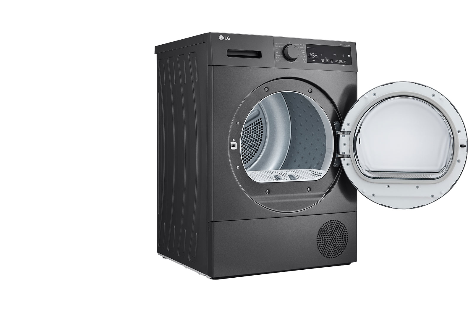 LG Heat Pump Dryer, 8kg Capacity, A++, Dark Silver color, RH80T2SP7RM