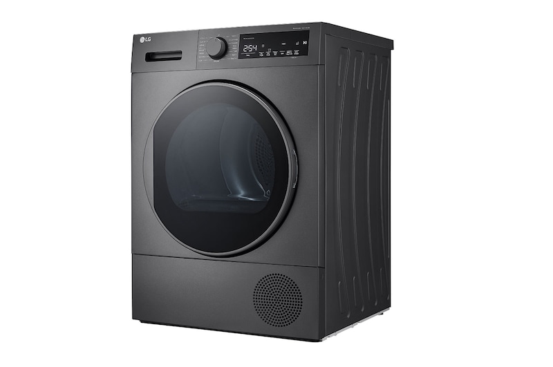 LG Heat Pump Dryer, 8kg Capacity, A++, Dark Silver color, RH80T2SP7RM