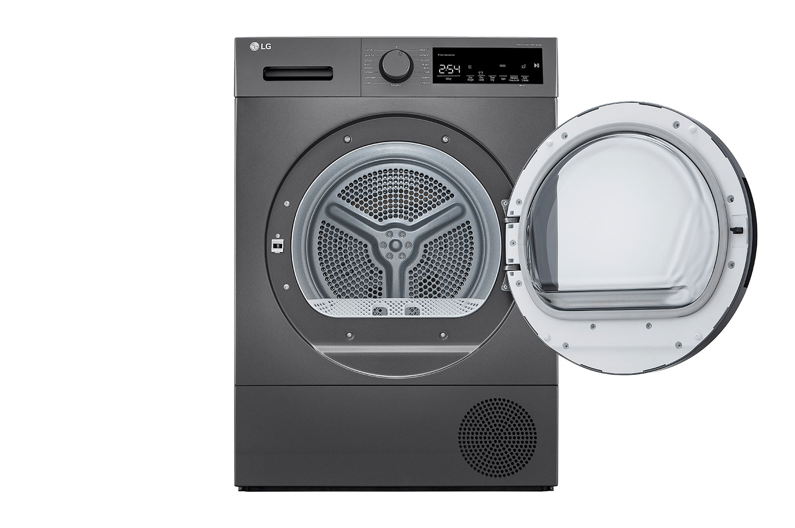LG Heat Pump Dryer, 8kg Capacity, A++, Dark Silver color, RH80T2SP7RM
