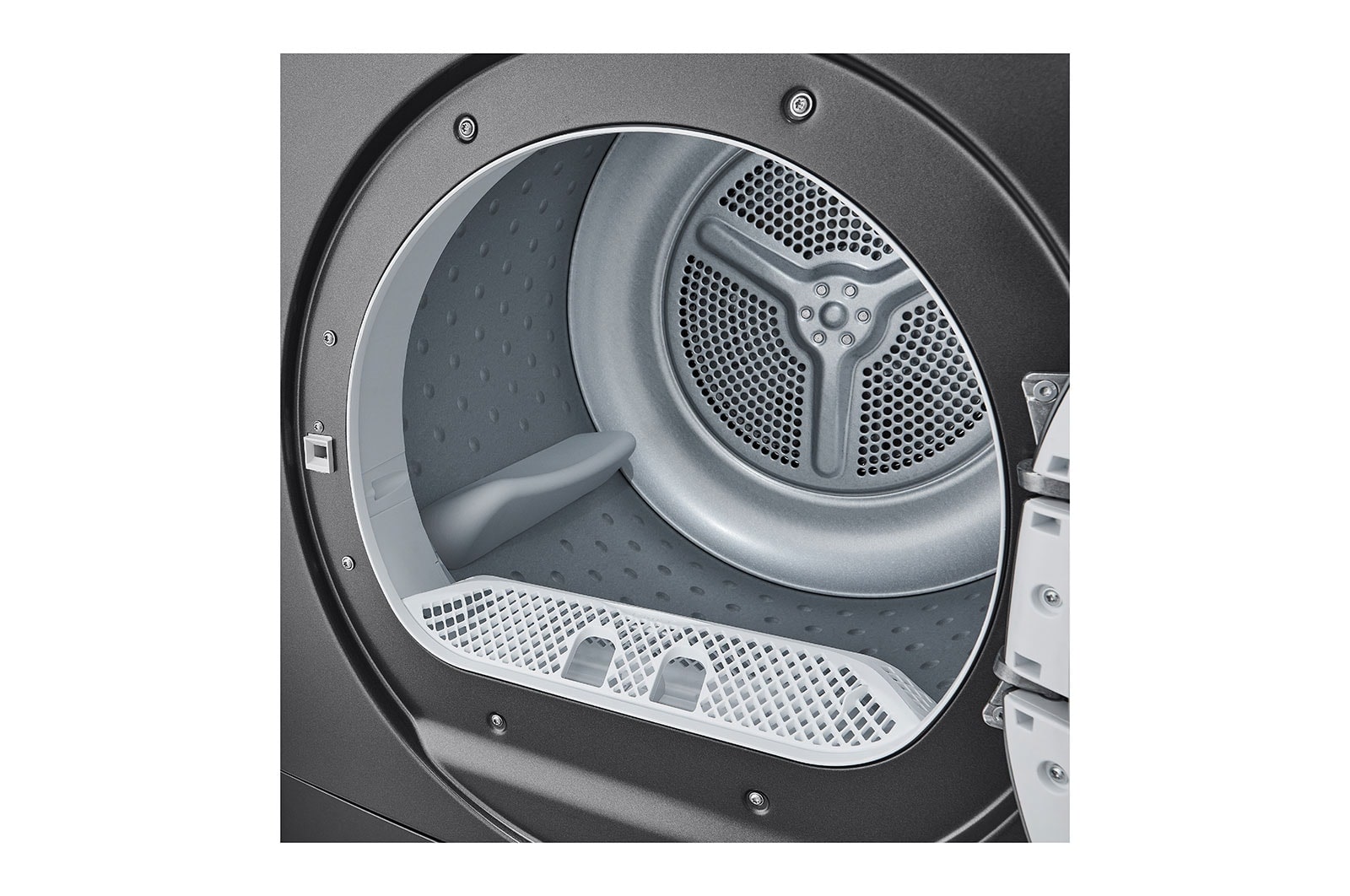 LG Heat Pump Dryer, 8kg Capacity, A++, Dark Silver color, RH80T2SP7RM