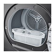 LG Heat Pump Dryer, 8kg Capacity, A++, Dark Silver color, RH80T2SP7RM