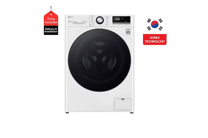 Front View | 10 Kg Vivace Washing Machine, with AI DD technology | F4Y3RYGYWV