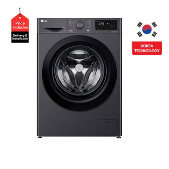 Front view of 8 Kg Vivace Washing Machine, with AI DD technology F4R3TYG6J
