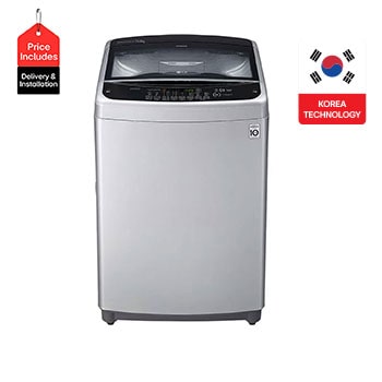 Front view of 14 Kg Smart Inverter Top load Washing Machine Turbo Drum, Soft Closing Door T1466NEHGU