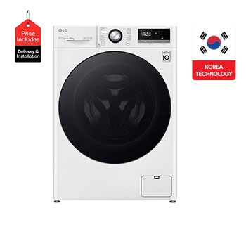 Front view of 10 Kg Vivace Washing Machine, with AI DD technology F4Y3RYGYWV