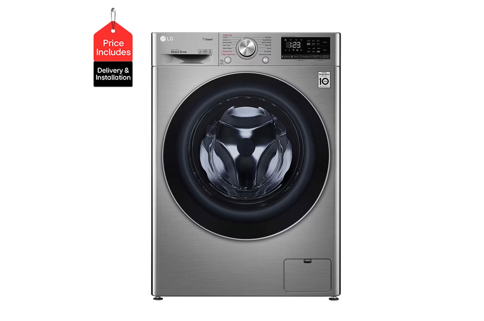 Lg direct drive 8kg washer dryer hotsell
