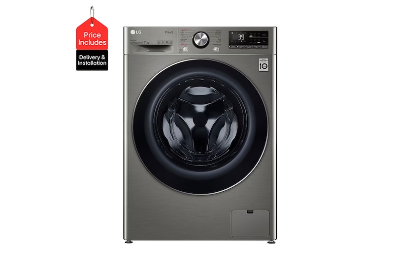 Front View | 11 Kg Vivace Washing Machine, with AI DD technology | F4Y9EWG2PV