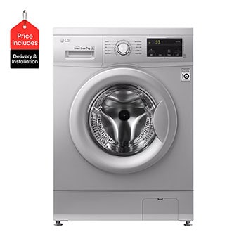 Front View | 7 Kg Washing Machine, Direct Drive Motor, 6 Motion, Touch Panel| FH2J3QDNG5