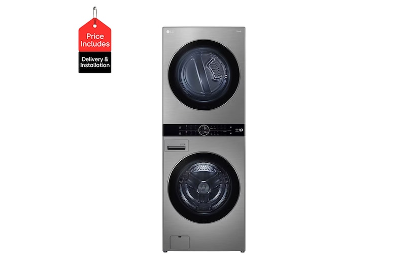 Front Image|21/16 Kg LG WashTower™ with Center Control|FWT2116SS