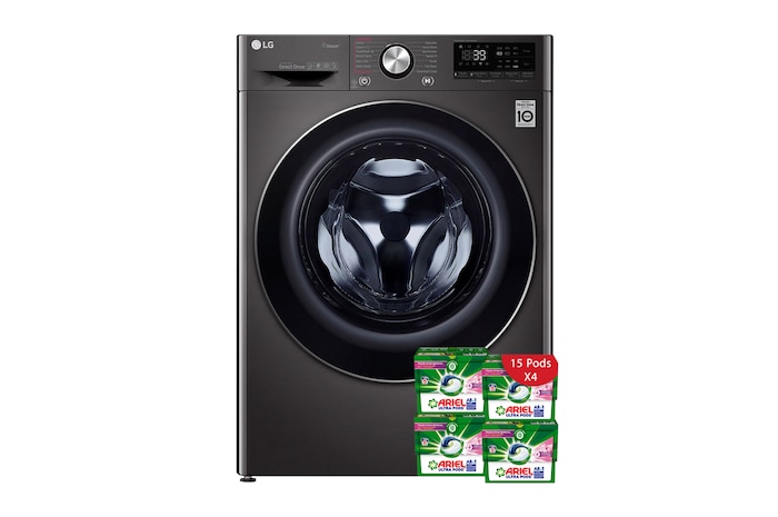 Front Image| 9 Kg/ 5 Kg Dryer, with AI DD technology| F4R5VGG2E