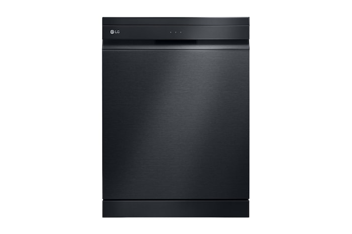 Front Image|14 Persons, LG Dishwasher QuadWash™ Steam, Black|DFC335HM