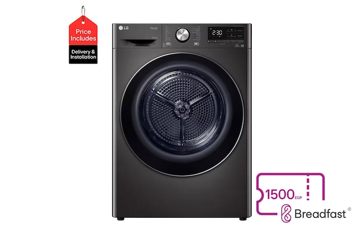 RH10V9JV2W Front Image|10.1 kg Energy Saving, Capable Drying|RH10V9JV2W