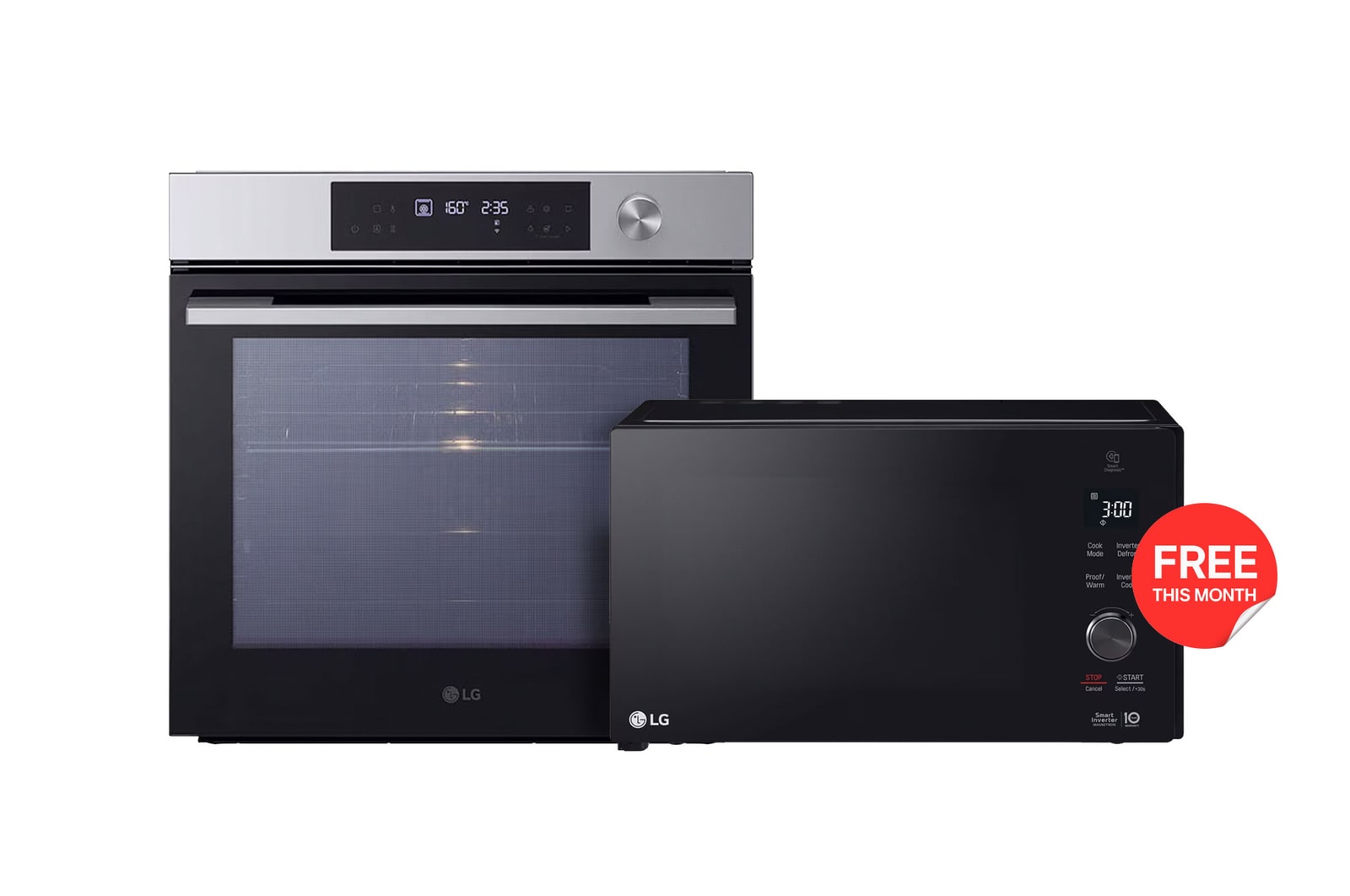 Front Image|LG InstaView Oven 76 Liters A+ Air Fry|WSED7613S