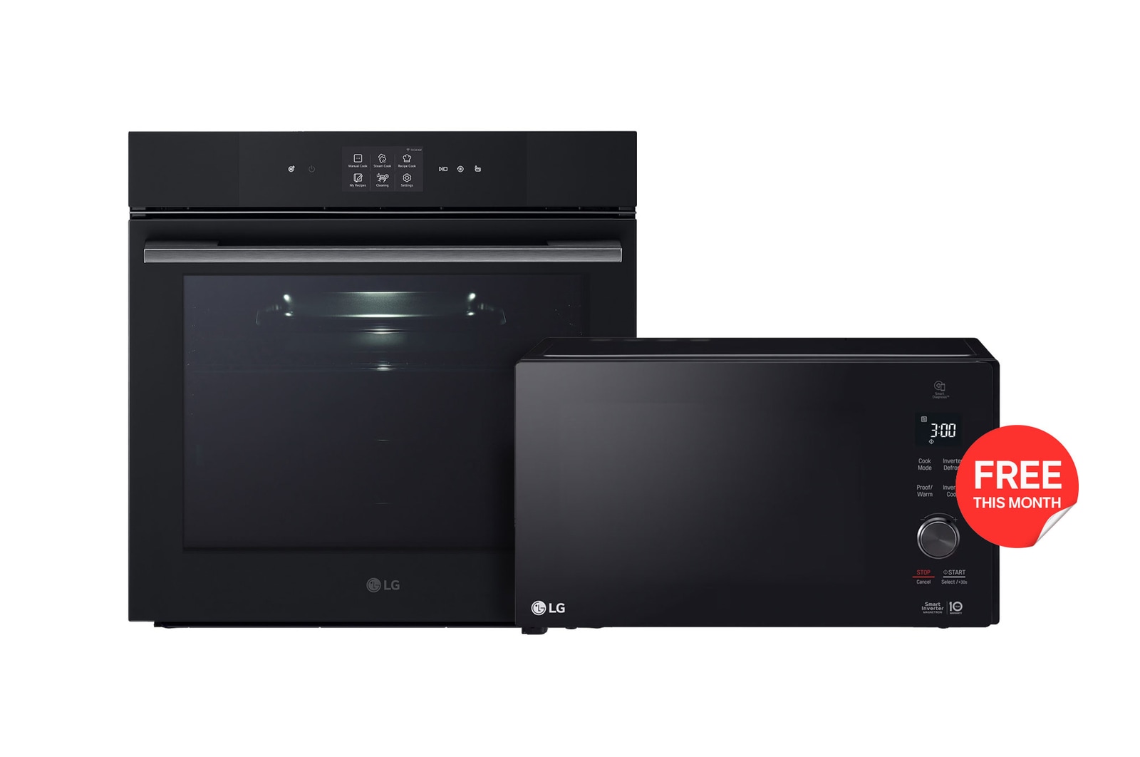 Front Image|LG InstaView Oven 76 Liters A+ Air Fry &Steam|WSED7667M