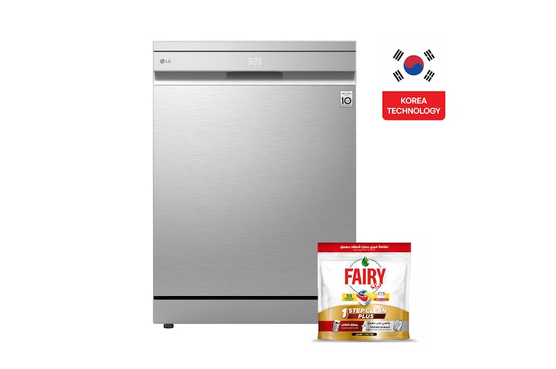 Front view of 14 Places QuadWash™ Dishwasher-Heat Dry DFC287HVS