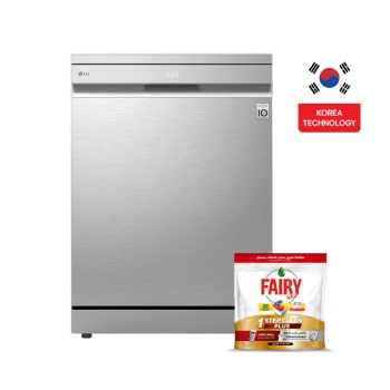 Front view of 14 Places QuadWash™ Dishwasher-Heat Dry DFC287HVS