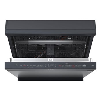 Top view with door open