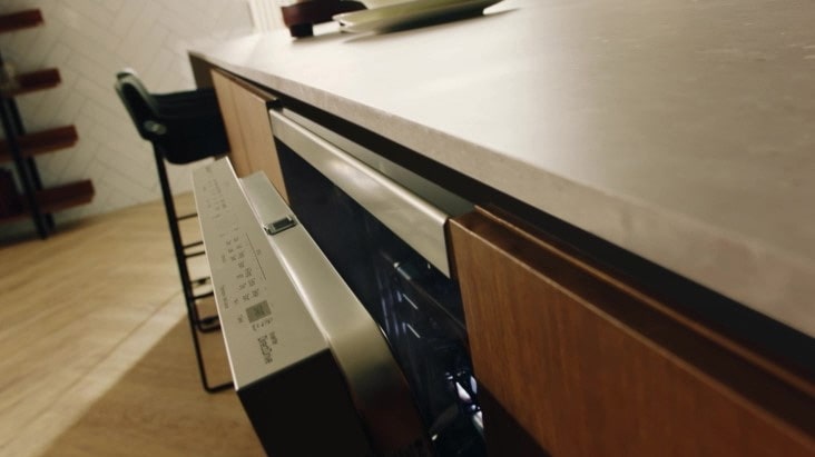 Dishwasher door left open after cycle	