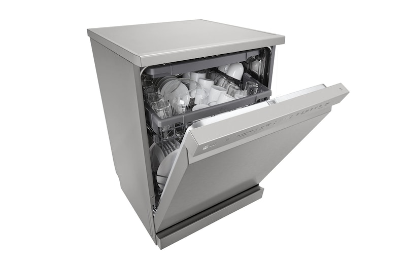 LG dishwasher with 60x60x85cm size and installation space guide