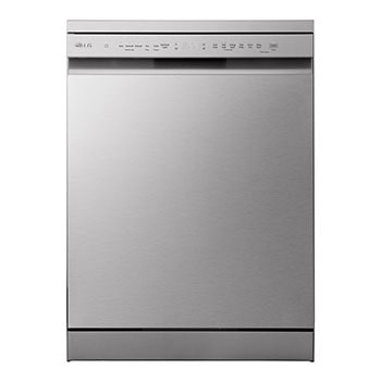 Front view of 14 Places QuadWash™ Dishwasher with AOD DFC513FVE