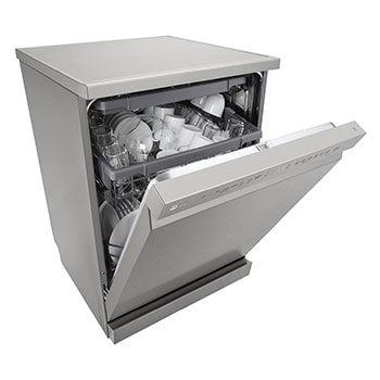 LG dishwasher with 60x60x85cm size and installation space guide