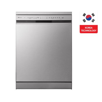 Front view of 14 Places QuadWash™ Dishwasher with AOD DFC513FVE