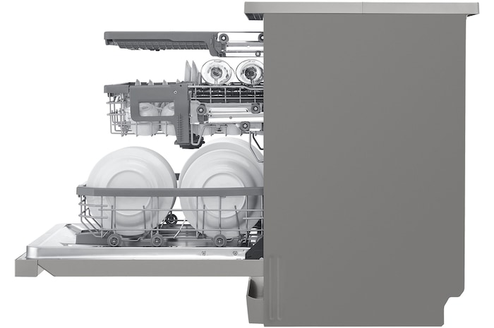 LG Dishwasher QuadWash™ Steam™| AOD| ThinQ™, DFC435FP