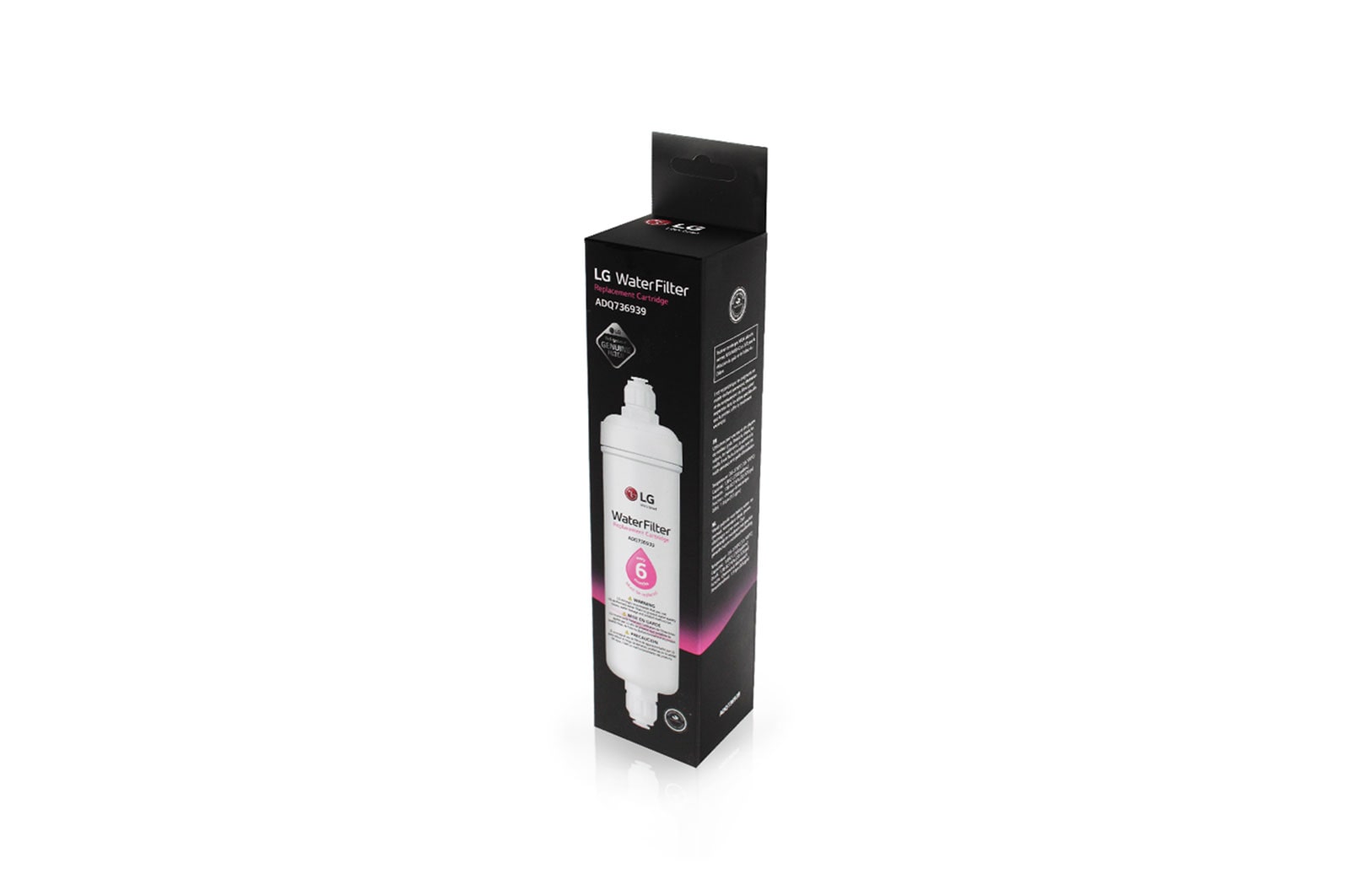 LG Water Filter for Refrigerator, ADQ73693901
