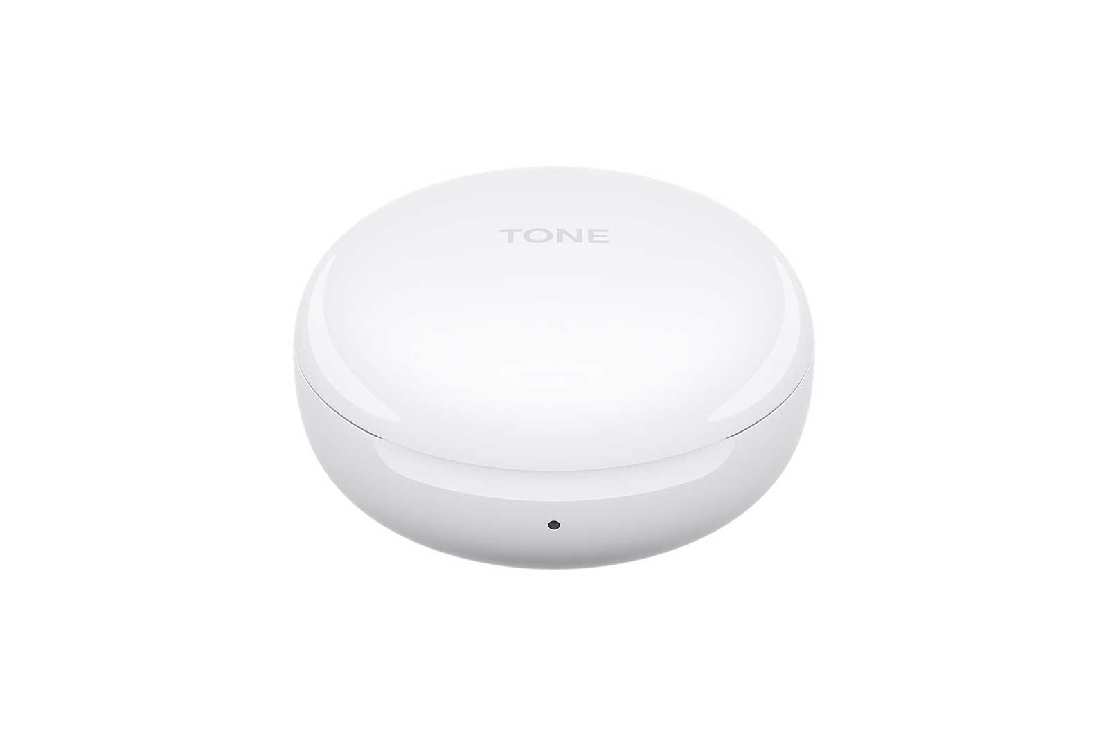 LG TONE Free FN4 True Wireless Bluetooth Earbuds, Wireless Headphones MERIDIAN SOUND with Dual Microphones in Each Earbud for Work/Home Office, IPX4 Water-Resistant, White, HBS-FN4