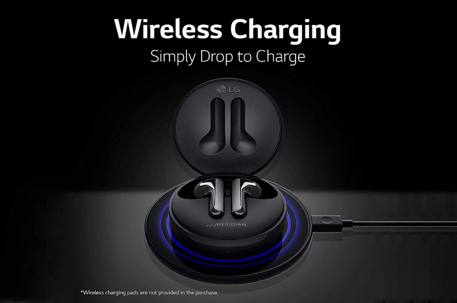 LG TONE Free FN6 True Wireless Bluetooth Earbuds with UVNano 99.9% Bacteria Free Wireless Charging Case, Wireless Headphones with Dual Microphones for Work/Home Office, IPX4 Water-Resistant, White, HBS-FN6