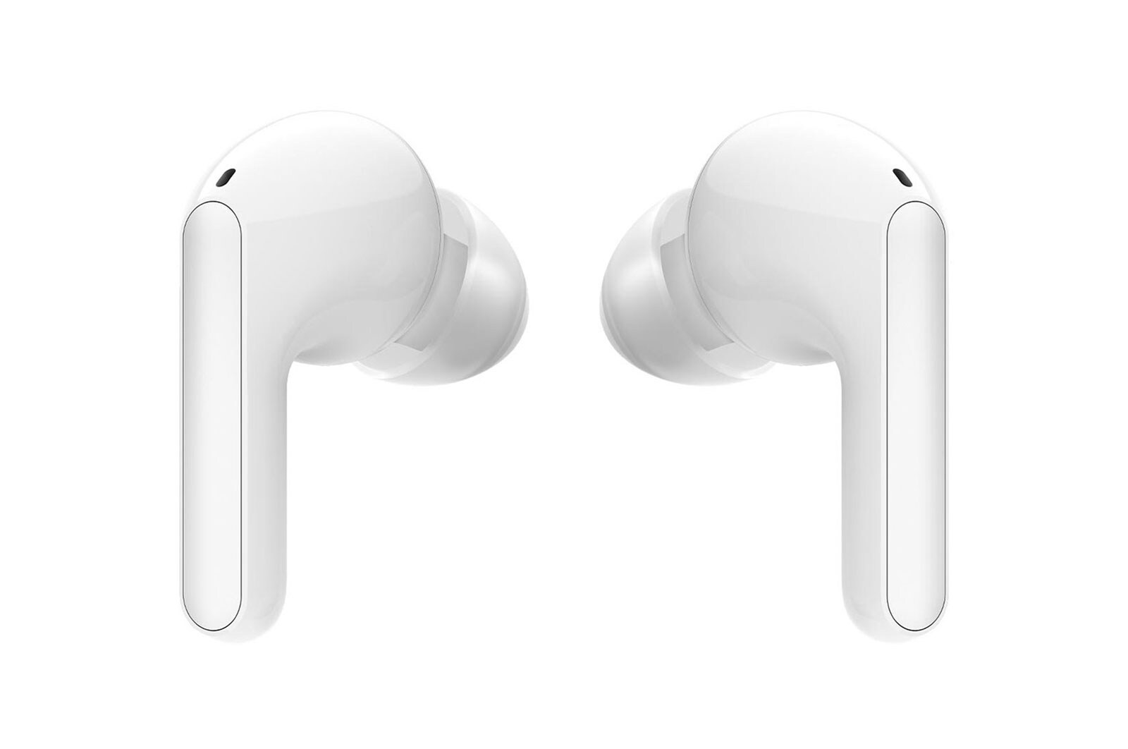LG TONE Free FN6 True Wireless Bluetooth Earbuds with UVNano 99.9% Bacteria Free Wireless Charging Case, Wireless Headphones with Dual Microphones for Work/Home Office, IPX4 Water-Resistant, White, HBS-FN6