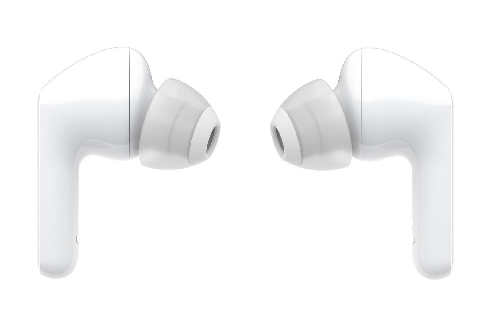 LG TONE Free FN6 True Wireless Bluetooth Earbuds with UVNano 99.9% Bacteria Free Wireless Charging Case, Wireless Headphones with Dual Microphones for Work/Home Office, IPX4 Water-Resistant, White, HBS-FN6
