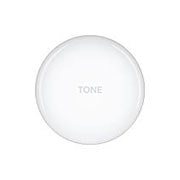 LG TONE Free FN6 True Wireless Bluetooth Earbuds with UVNano 99.9% Bacteria Free Wireless Charging Case, Wireless Headphones with Dual Microphones for Work/Home Office, IPX4 Water-Resistant, White, HBS-FN6