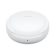 LG TONE Free FN6 True Wireless Bluetooth Earbuds with UVNano 99.9% Bacteria Free Wireless Charging Case, Wireless Headphones with Dual Microphones for Work/Home Office, IPX4 Water-Resistant, White, HBS-FN6