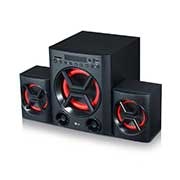 LG Speaker System LK72B, 40W Mini Audio, USB, SD Card, Portable In (New), LK72B