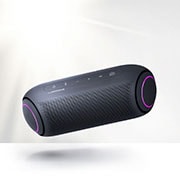 LG XBOOMGo PL5 Blueblack, 20W, with Meridian, Waterproof, Long Battery Life(18hours), Dual Action Bass, Multi color lighting, Party Link (New), PL5