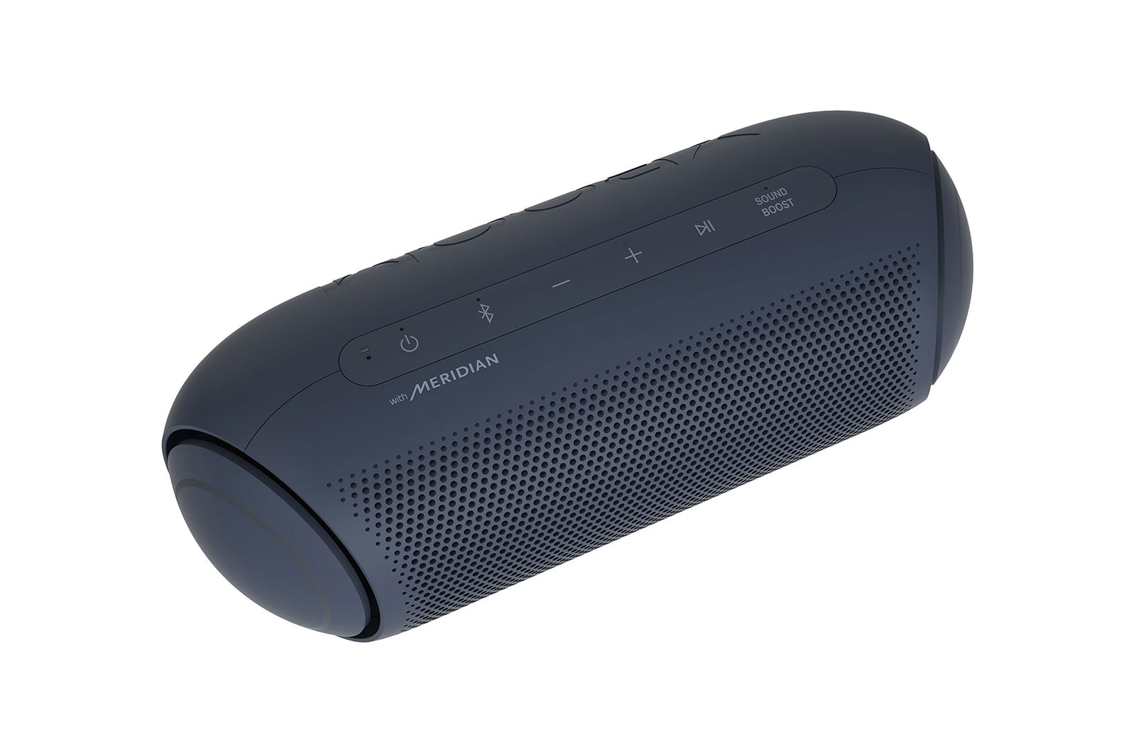 LG XBOOMGo PL7 Blueblack, 30W, with Meridian, Waterproof, Long Battery Life(24hours), Dual Action Bass, Multi color lighting, Party Link (New), PL7