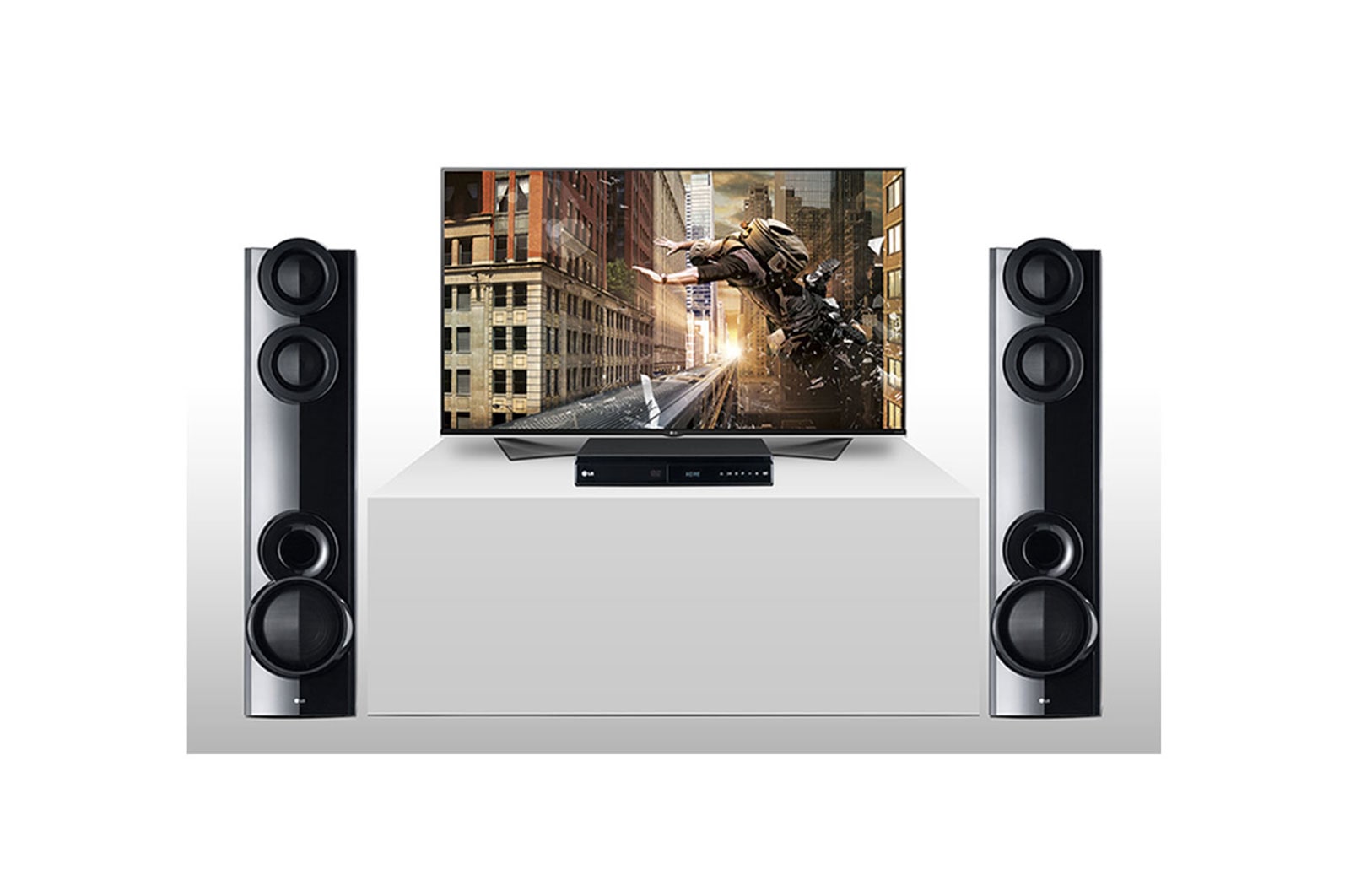 Front view |  LG Home Theater | LHD677