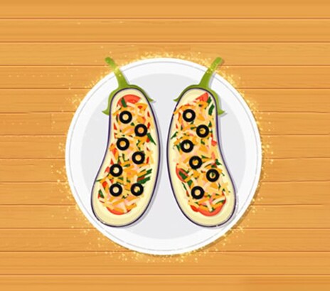 Eggplant Pizza
