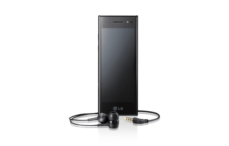 LG Mobile Phone with 4.0” WVGA TFT touchscreen, Dual Screen UI, 5 MP Camera, BL40
