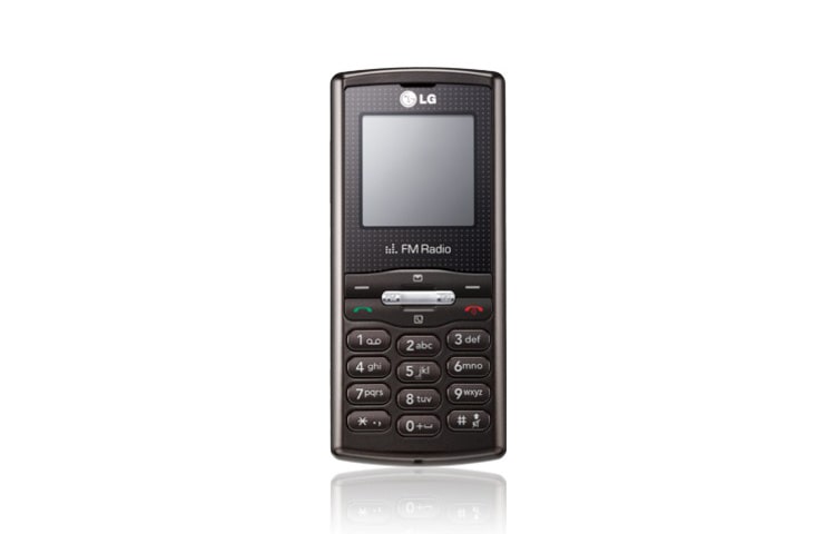 Front view of With the Built-in Antenna nothing gets in Between you, and FM Music. Now listen to your favorite FM with a new style, without earphone GB110